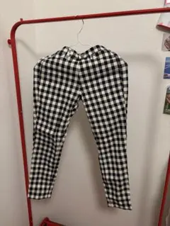 UNIQLO チェック柄スキニーパンツ Mサイズ