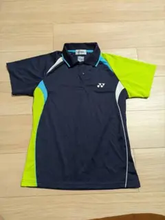 YONEX ポロシャツ M ネイビー/ライム