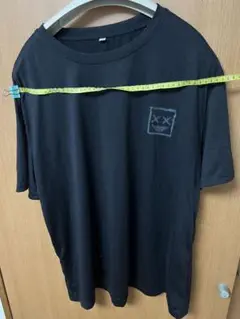 ブラックTシャツ XLサイズ グラフィックプリント