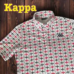 kappa メンズゴルフウェア　Lサイズ　カッパ　サラサラ素材　ポリエステル