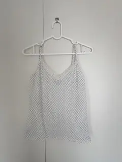 Brandy Melville ホワイトドット キャミソール