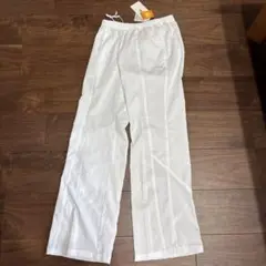 ホワイト テニスパンツ Mサイズ ETL6915