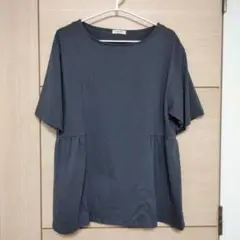 studioCLIP USAコットンギャザーチュニック