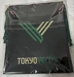 東京ヴェルディ　非売品巾着ポーチ　サッカーノベルティ