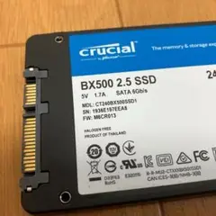 Crucial BX500 240GB 2.5 SSD