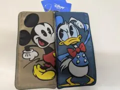 ディズニー ミッキー ドナルド フラットトート 2個セット