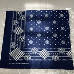 【未使用品】ウエアハウス　バンダナ インディゴ 完売品