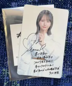 ノイミー　映画　特典　尾木　サイン入りアイドルトレカ