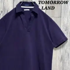 トゥモローランド　TOMORROWLAND ポロシャツ　半袖　スキッパー　M