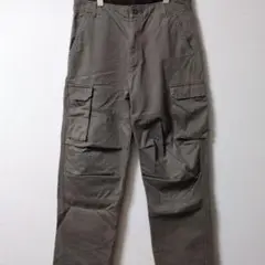 【美品】 カーゴパンツ メンズ 古着 カーキ W31