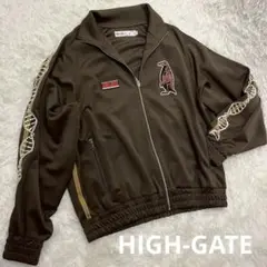 美品　HIGH-GATE　ハイゲート　DNA　トラックジャケット　刺繍　ワッペン