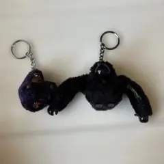 Kipling ゴリラのぬいぐるみキーホルダー2個セット