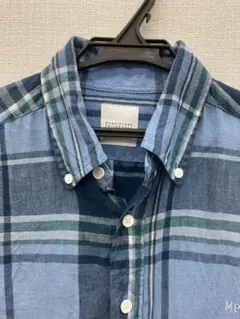 マッキントッシュフィロソフィー 半袖シャツ チェック