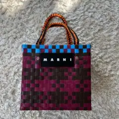 MARNI マルニマーケットマークカゴバック
