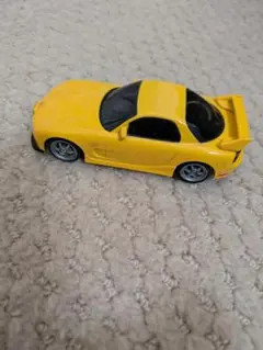 イエロー RX-7 ミニカー