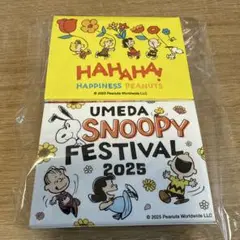 阪急　スヌーピーフェスティバル　メモセット マッチ箱風　メモパット 阪急限定品