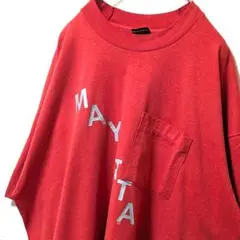 USA製 フルーツオブザルーム マイエッタコーチ Tシャツレッド赤2XL古着