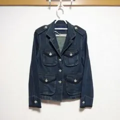 PINK HOUSE ピンクハウス ストレッチ レース装飾 デニムジャケット