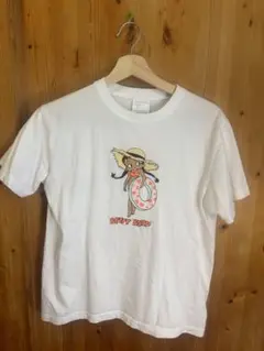 日焼け　ベティ・ブープ 白Tシャツ　okinawa pop.jp