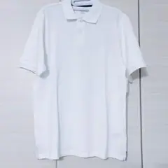 訳アリ ポロシャツ 白 M メンズ