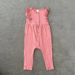 H&M フリル付きロンパース ピンク EUR 92