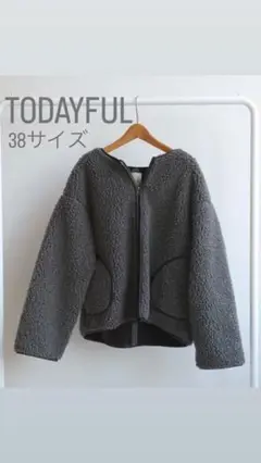【TODAYFUL】人気パイピングボアジャケット
