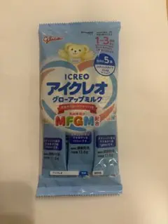 【未開封】アイクレオ グローアップ ミルク 粉ミルク 5本入り グリコ