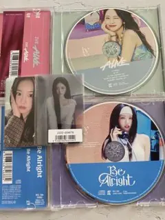 IVE bealright alive通常盤　ユジン トレカ