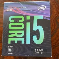 Intel Core i5-8400 CPU LGA1151 クーラーのみ
