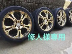 希少 18インチ ゴールドメッキ ホイール