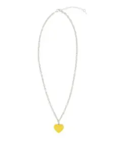 HUMAN MADE HEART NECKLACE　イエロー