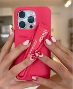 【全機種対応】rhode guava spritz iPhoneケースリップ付き