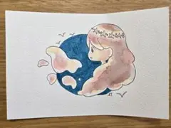 手描きイラスト☆水彩