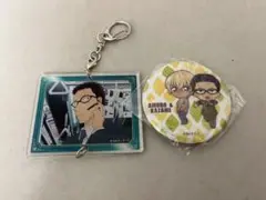 名探偵コナン　風見裕也　缶バッジ　アクリルキーホルダー