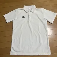 Mizuno ホワイト ポロシャツ