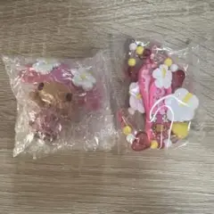 新品　マイメロディ トコナツバケーション 日焼け フィギュア　ストラップ　セット