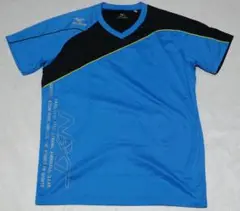 Mizuno V2JA6083 スポーツシャツ 青/黒
