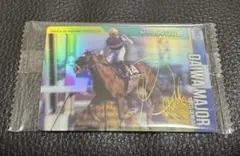 サラブレッドホースコレクション ウエハース ダイワメジャー 箔押し サイン入り