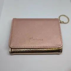 【美品】B3 ピンクゴールド キーケース 合成皮革