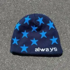 always do what you should do ビーニー　リバーシブル