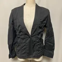 COMME CA DU MODEストレッチテーラードジャケット ブラック M