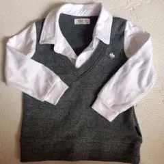 POLO-Baby フォーマルスーツ 95サイズ グレー パンツセット