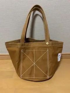 一澤帆布　No. 68 牛乳　配達　トート　バッグ　レンガ色　帆布　信三郎　美品