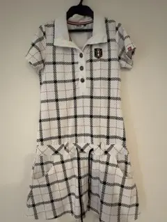 FILA ゴルフ レディース ワンピース チェック柄