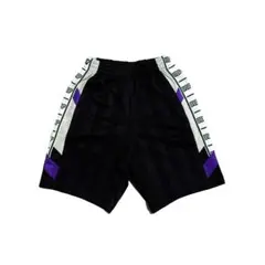90s ennerre トラック ハーフパンツ 黒 M エネーレ ジャージ
