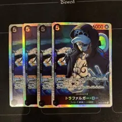 ワンピースカード　トラファルガー・ローSR　4枚