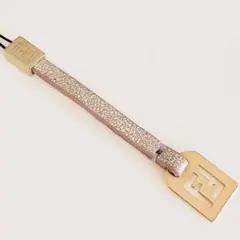 FENDI フェンディ スマホ 携帯 ストラップ チャーム ピンク