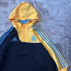 【美品】adidas オリンピックマルセイユ トラックジャケット ハーフジップ
