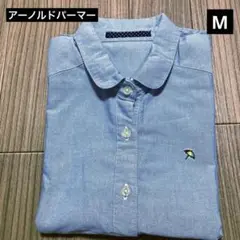 アーノルドパーマーブルー半袖 シャツブラウス