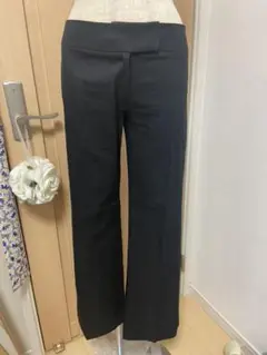 restir リステア 黒 ブラック センタープレス パンツ